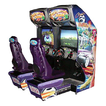 Midway Cruis'n Exotica Arcade Driving Video Game Machine for Sale