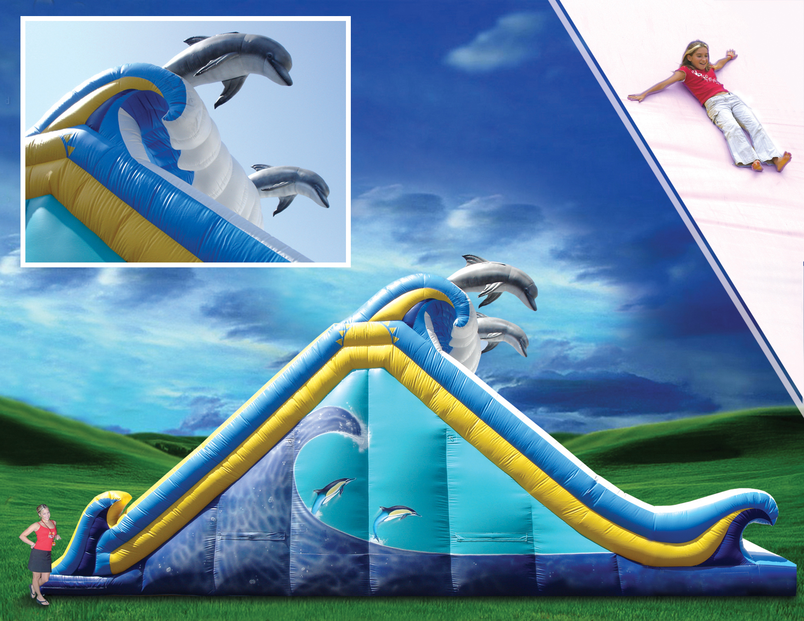 Slide Dolphin Wave