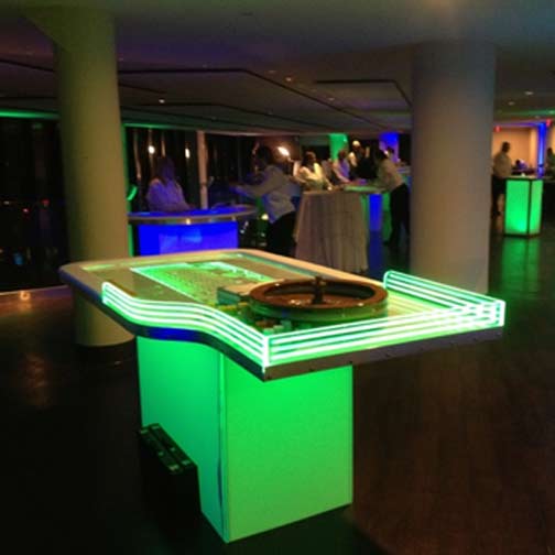 Casino LED Table Rentals