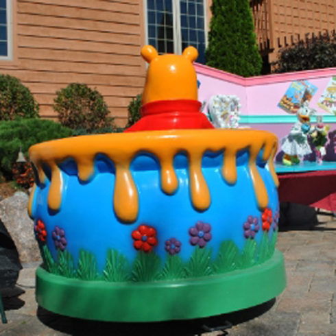 Pooh Ride Home Made Winnie the Pooh Ride - Party Pals