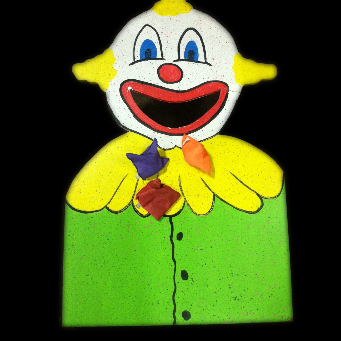 Clown Carnival Bean Bag Toss