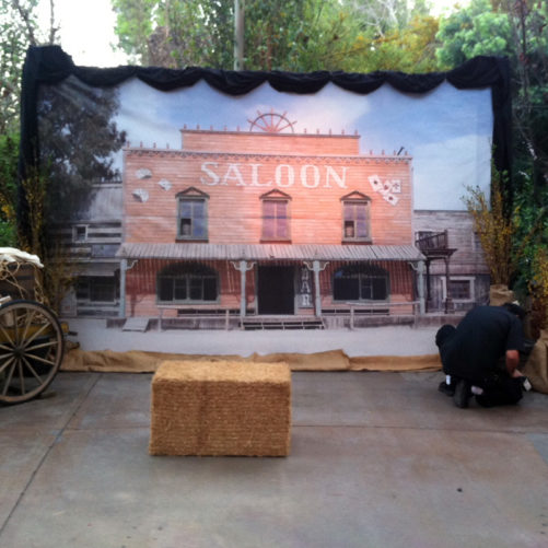 Western Photo Backdrops with Costumes and Props - Image 3