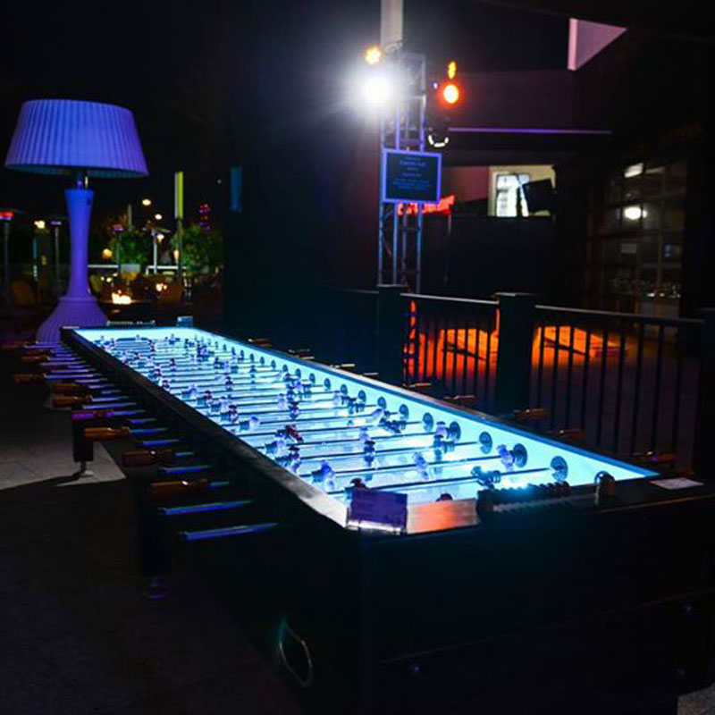 Foosball Giant LED Table – 12 player