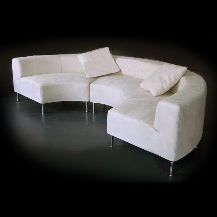 Sofas – White Convex