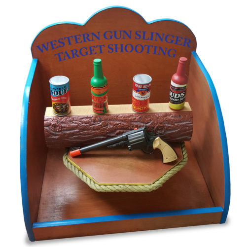 Western Gun Slinger Target Shooting