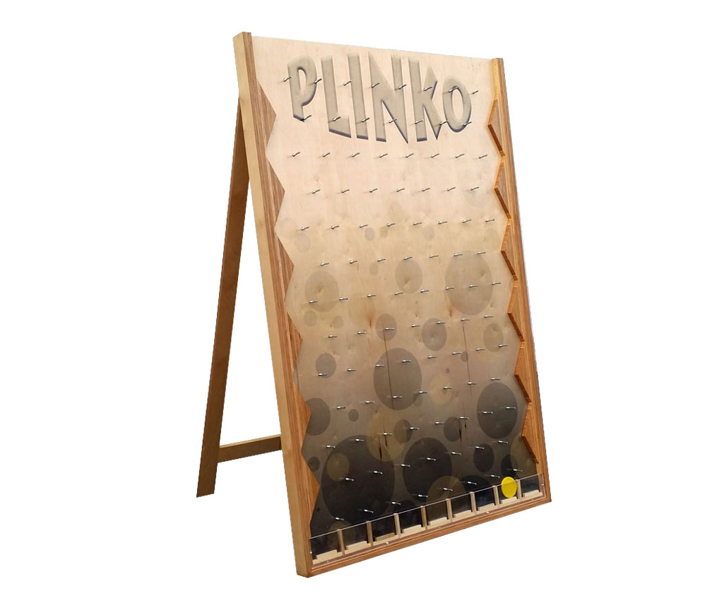 Giant LED Plinko Game