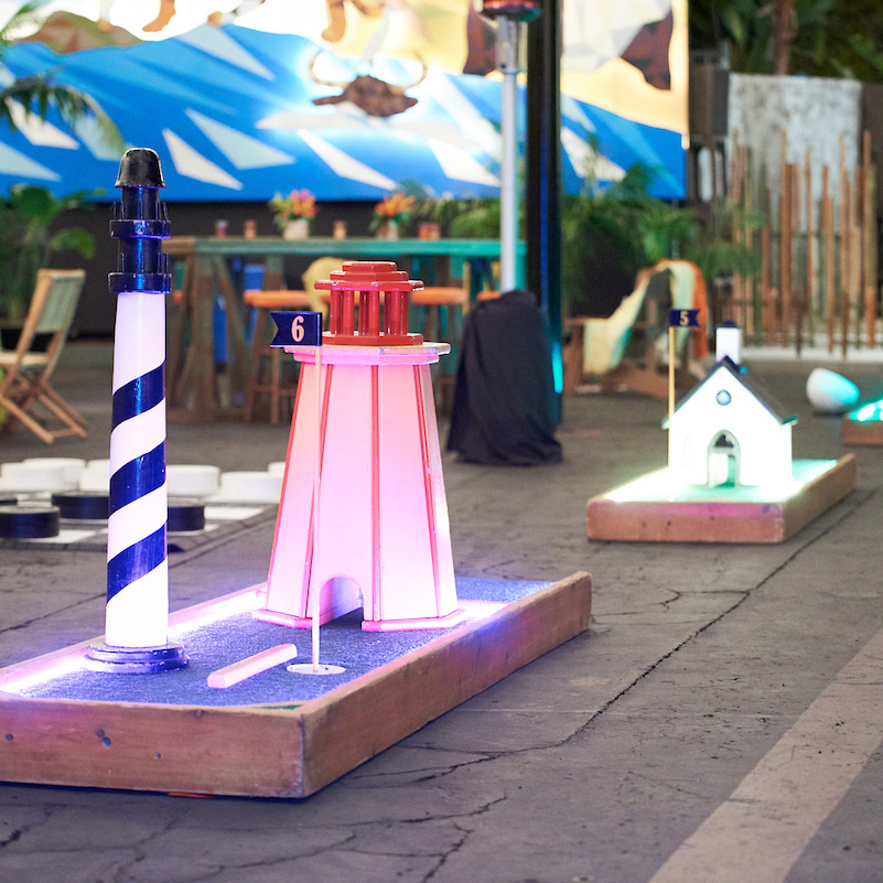 LED Miniature Golf Rentals