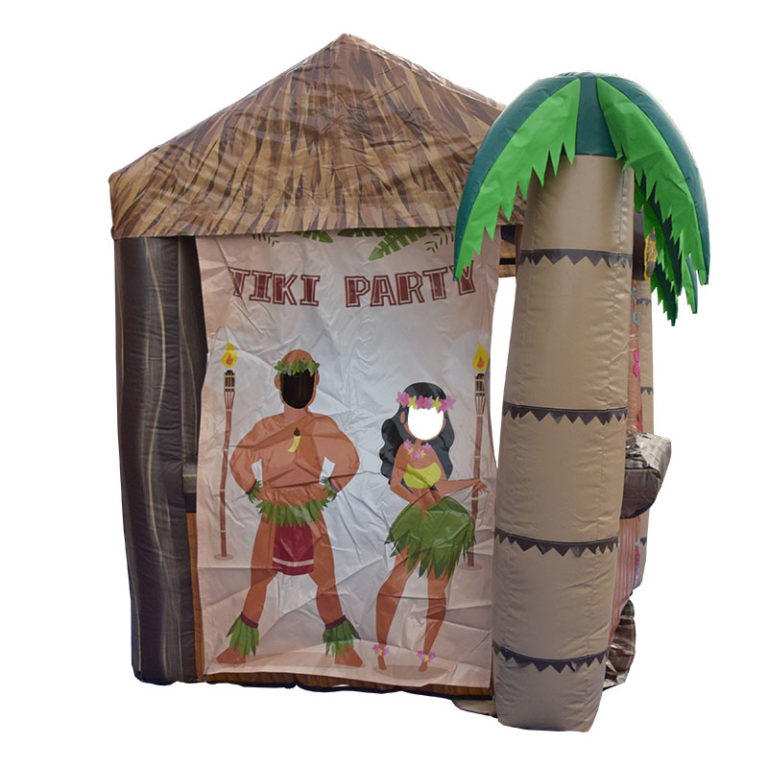 inflatable tiki hut