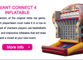 Giant Connect 4 Inflatable