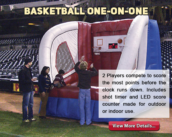 Basketball One-On-One Rental at Party Pals