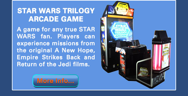 Star Wars Trilogy Arcade Game Rental from Party Pals