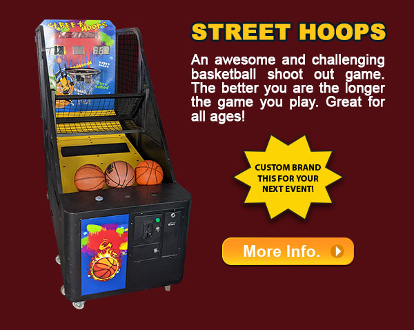 Party Pals Basketball Street Hoops Game Rentals